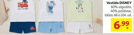 P3pro130501800-Cjto Bebe Camiseta+Short Disney#68 BEIGE C