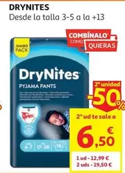 A-Pañal Dry Nites Niño T.4-7 Años 17-30kg 16 U