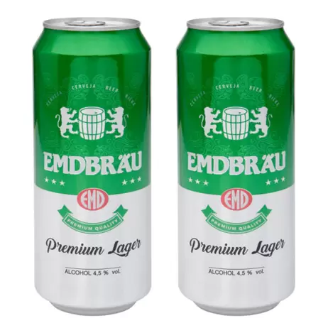 Cerveza Emdbrau lata 50 cl.