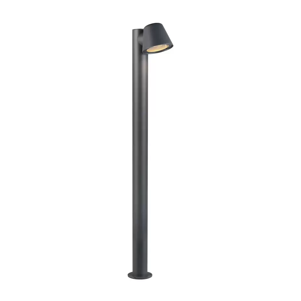 LÁMPARA DE PIE EXTERIOR GU10 ANTRACITA 100CM IP44 MOSSEN