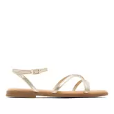 Sandalias Planas Porronet Bianca Doradas...