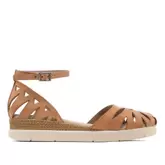 Sandalias Cuña Porronet Federica Taupe...