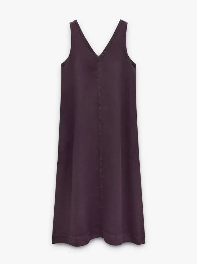 Vestido fluido 100% lyocell
