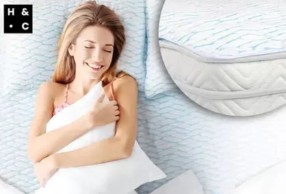 Protector de colchón con efecto frío