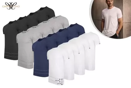 4 camisetas extralargas