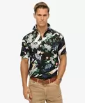 Camisa hawaiana de manga corta