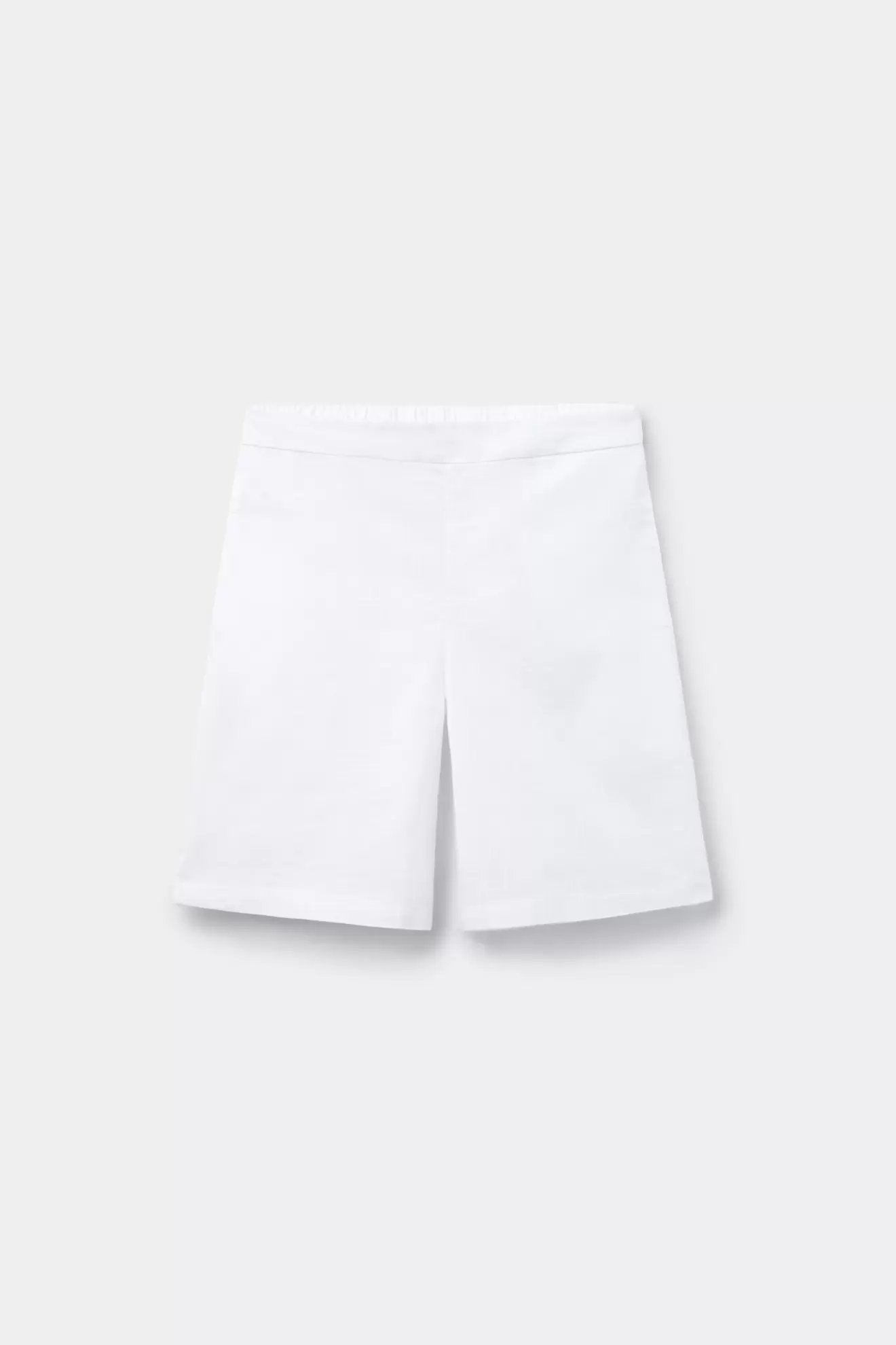 Bermudas Tela Algodón Efecto Lino