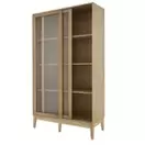 Illa - Vitrina vintage con 2 puertas