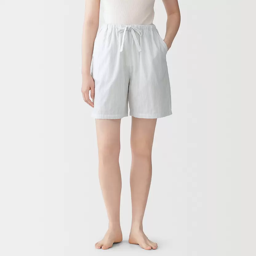 Pantalón lounge de gasa fina para mujer