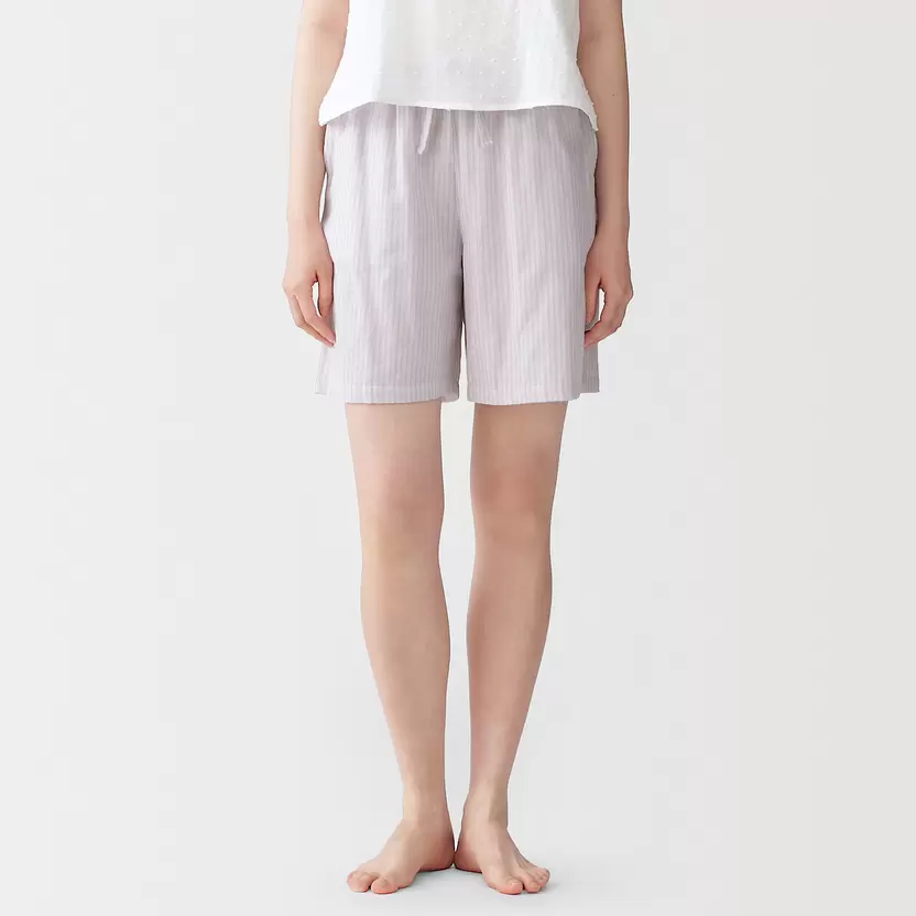 Pantalón lounge de gasa fina para mujer