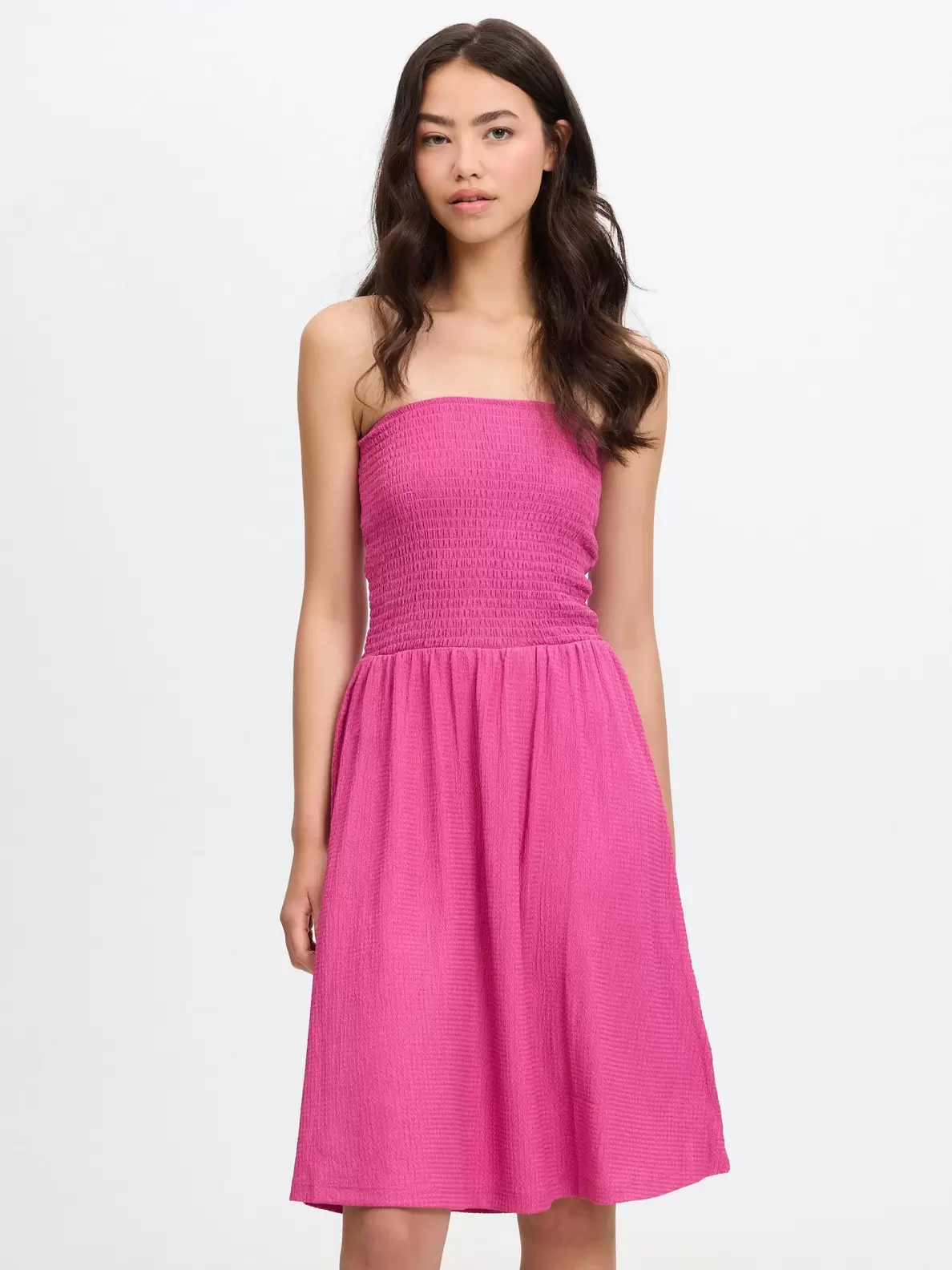 Vestido bandeau mini nido...