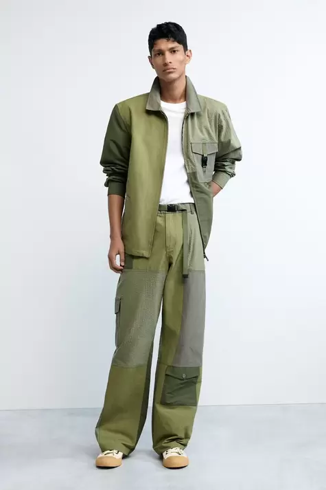 Chaqueta militar bolsillos
