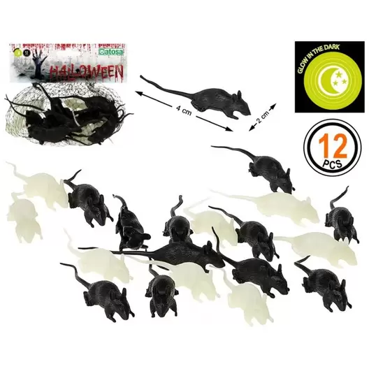 Ratones 12 unid. en red...