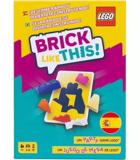 ASMODEE ¡BRICK LIKE THIS! EL JUEGO OFICIAL DE LEGO
