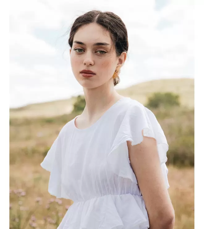 BLUSA CINTURA VOLANTES