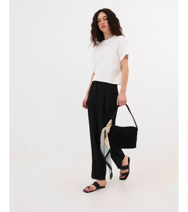 PANTALÓN CROPPED FLUIDO
