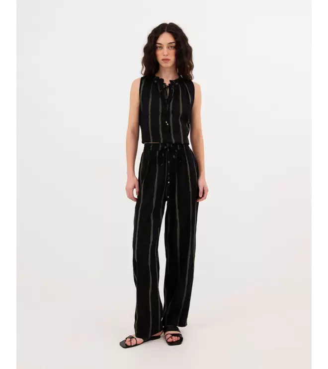 PANTALÓN ANCHO RAYAS DIPLOMÁTICAS