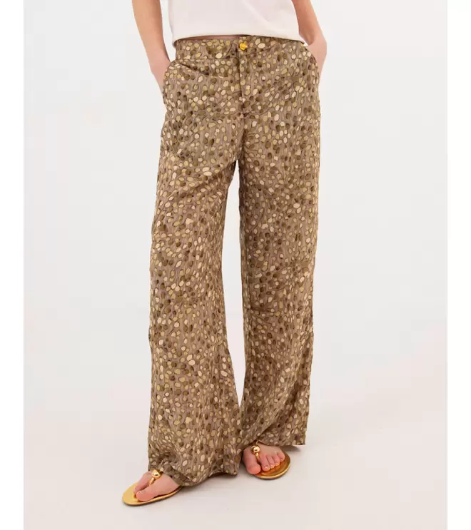 PANTALÓN ESTAMPADO WIDE LEG