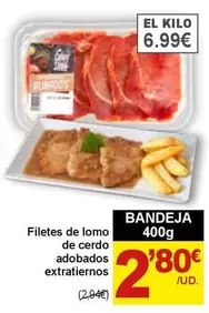 san - Filetes De Lomo De Cerdo Adobados Extratiernos