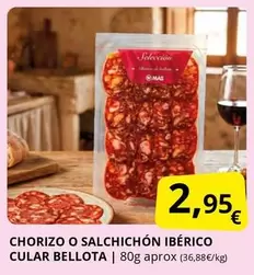 Bellota - Chorizo O Salchichon Iberico Cular