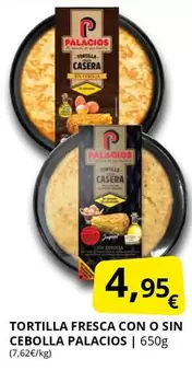 Palacios - Tortilla Fresca Con O Sin Cebolla