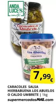Anda - Caracoles Salsa Hierbabuena Los Abuelos O Caldo Umbrete