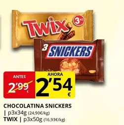 snickers - Chocolatina