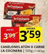 La Cocinera - Canelones Atún O Carne