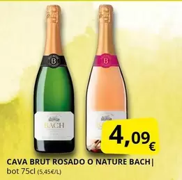 Bach - Cava Brut Rosado O Nature