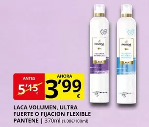 Pantene - Laca Volumen Ultra Fuerte O Fijacion Flexible