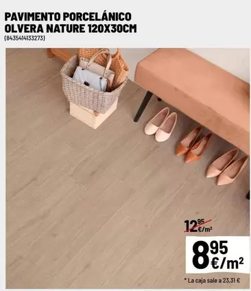 Nature - Pavimento Porcelánico Olvera 120x30cm