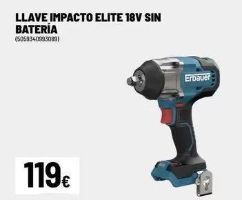 Impacto - Llave Elite 18V Sin Batería