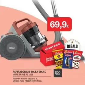 Solac - Aspirador Sin Bolsa