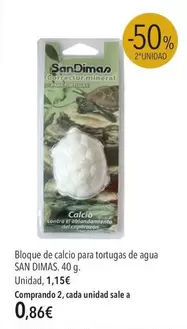 Sandimas - Bloque De Calcio Para Tortugas De Agua