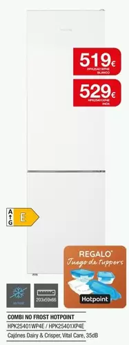 Hotpoint - Combi No Frost