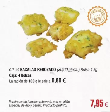 Bacalao Rebozado