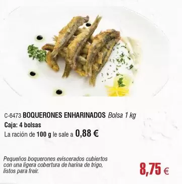 Boquerones Enharinados Bolsa