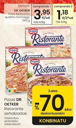 Dr Oetker - Pizza Ristorante Quattro Formaggi