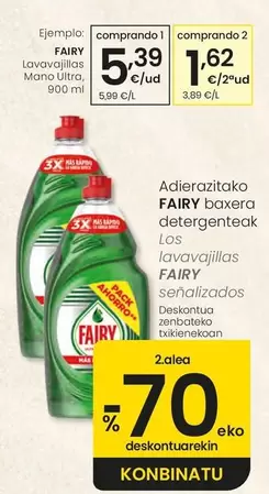 Fairy - Lavavajillas Mano Ultra