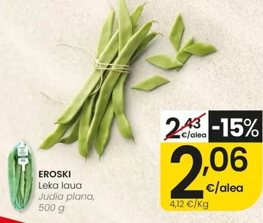 Eroski - Judia Plana