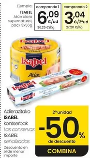 Isabel - Atun Claro Supernatural