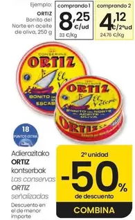 Ortiz - Bonito Del Norte En Aceite De Oliva