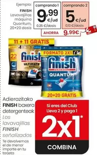 Finish - Lavavajillas Maquina Quantum