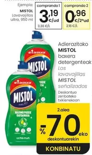 Mistol - Lavavajillas Ultra