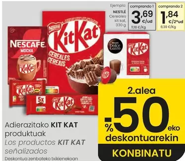 Nestlé - Cereales Kit Kat