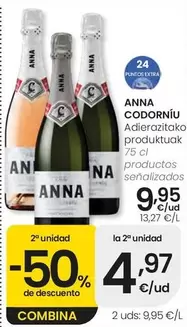 Anna De Codorníu - Productos Senalizados