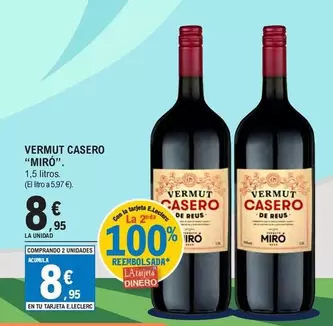 Miró - Vermut Casero