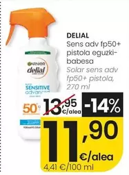 Delial - Solar Sens Adv Fp50+ Pistola