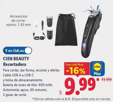 Cien Beauty - Recortadora