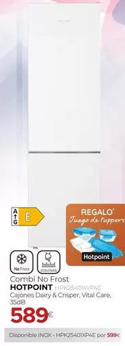 Hotpoint - Combi No Frost